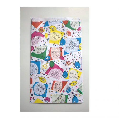 GP BAG HAPPY BIRTHDAY MED 180x295MM 5'S GP BAG HAPPY BIRTHDAY MED 180x295MM 5'S
